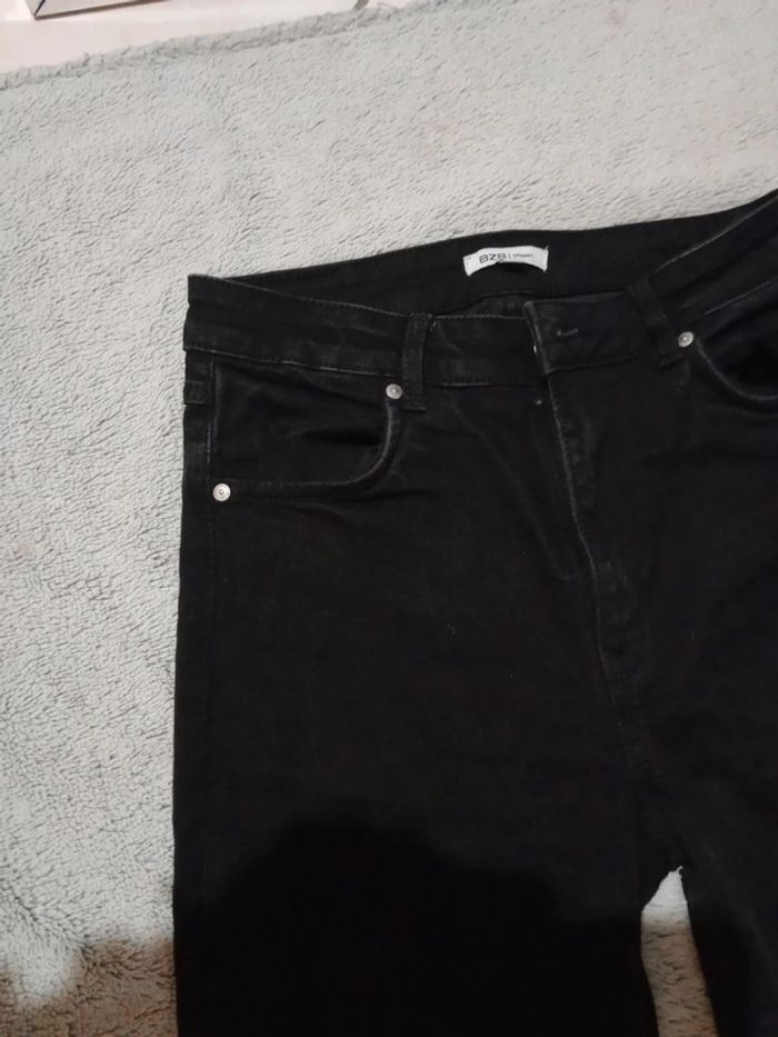 Jean femme 38 noir skinny c30 - photo numéro 8