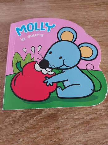 Livre enfant (Molly la souris)