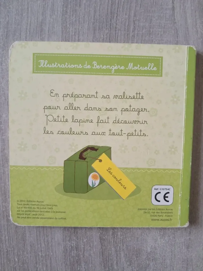 Livre cartonné bébé les couleurs - photo numéro 2