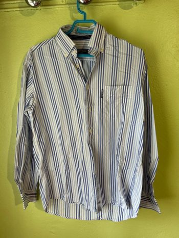 Chemise homme à rayures Eden Park M bleu et blanc