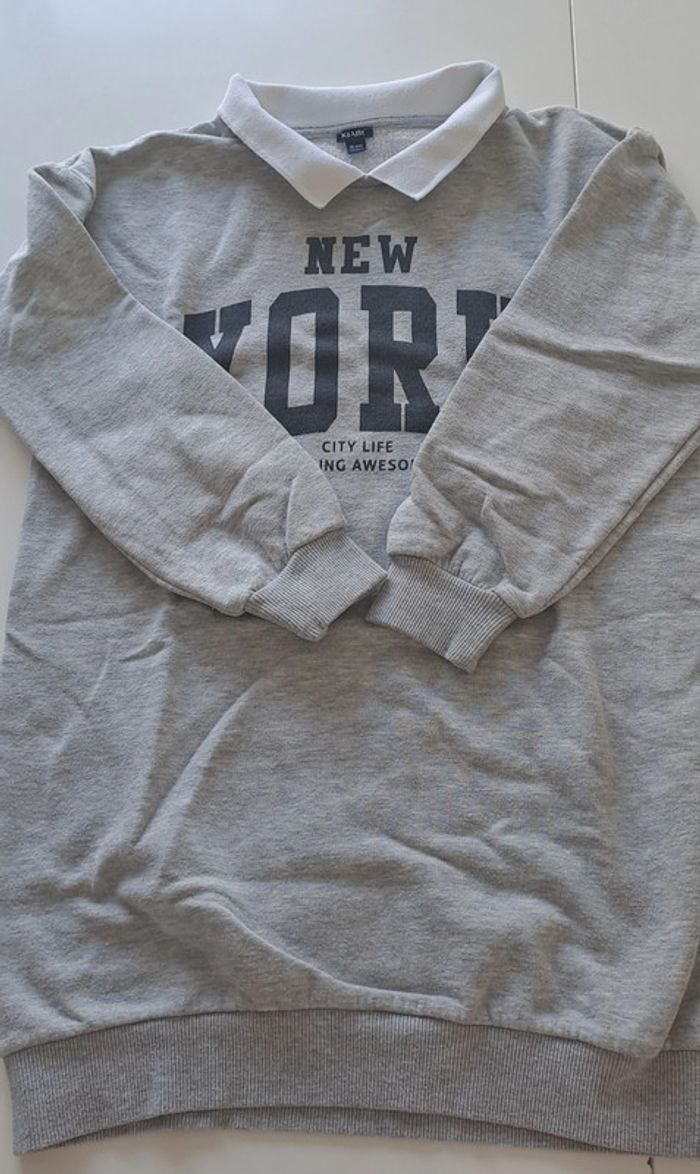 Lot de 4 pulls/sweat fille 10 ans - photo numéro 4