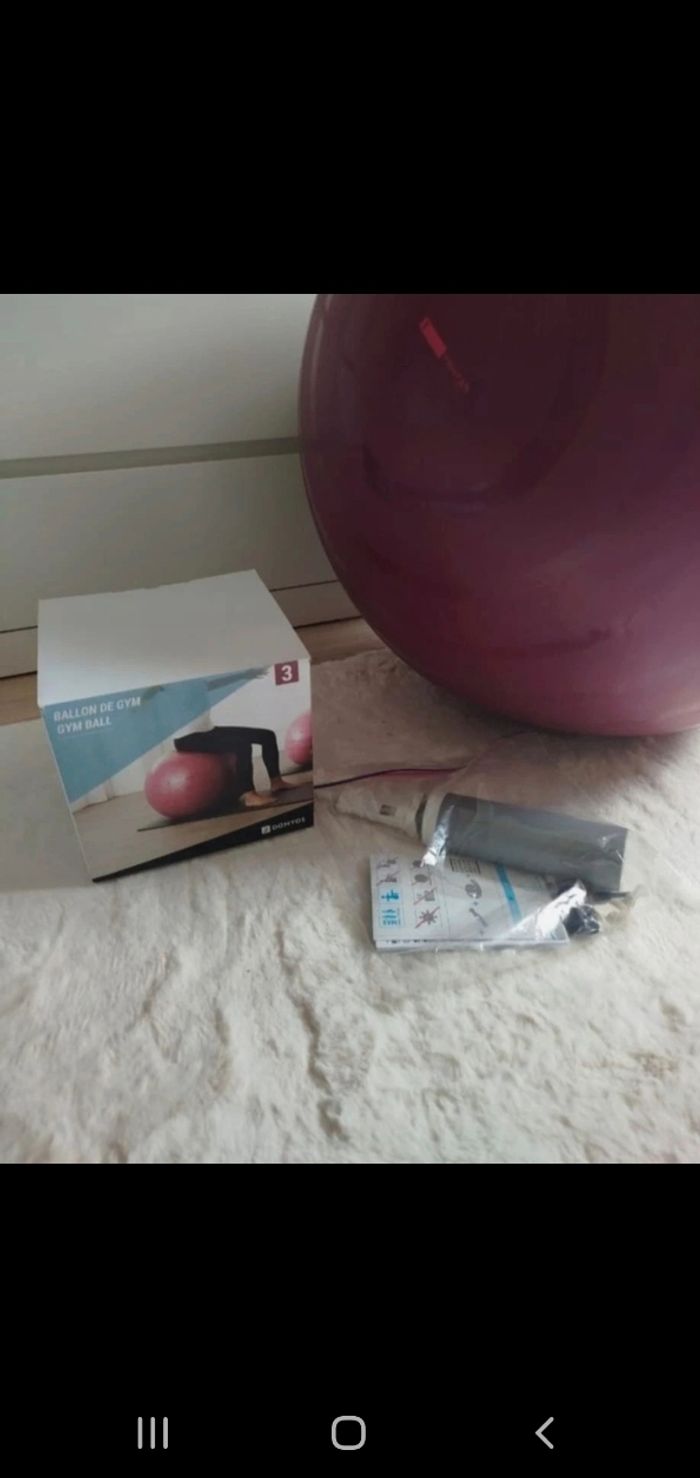 Ballon grossesse avec son gonfleur - photo numéro 2