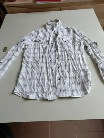 Chemise manche longue RG512 à pression taille xl