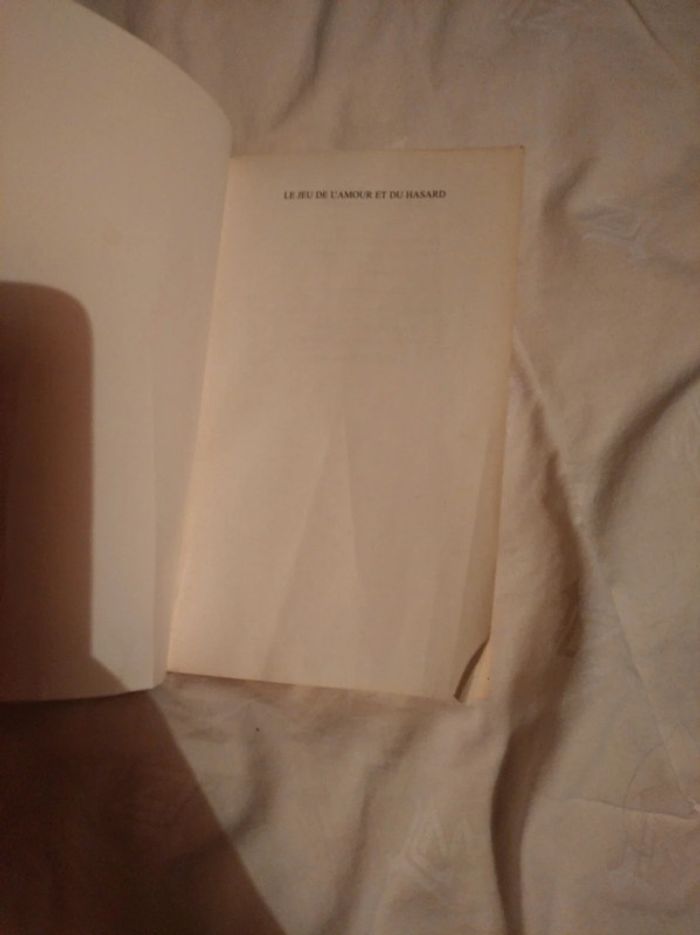 Livre "le jeu de l'amour et du hasard" Marivaux - photo numéro 4