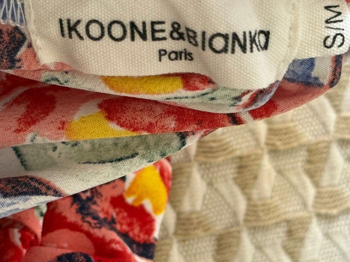 Belle jupe longue fluide neuve fleurie Ikoone & Bianca 🌸 S M 36 38 - photo numéro 6