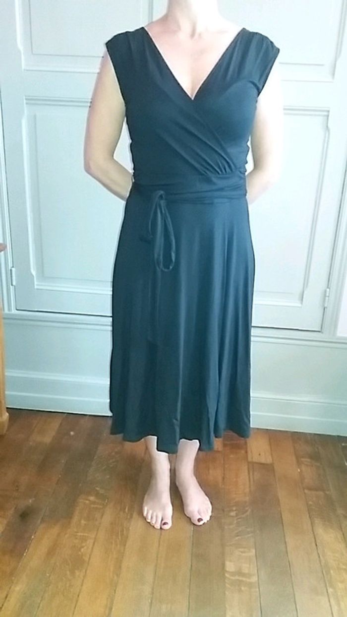 Robe femme noire caroll