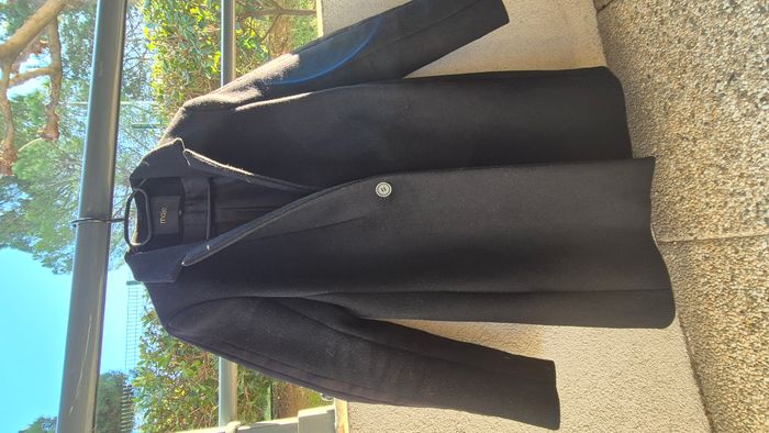 Manteau Maje laine noire - photo numéro 3