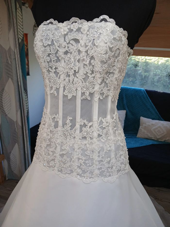robe de mariée taille 38/40/42 - photo numéro 5
