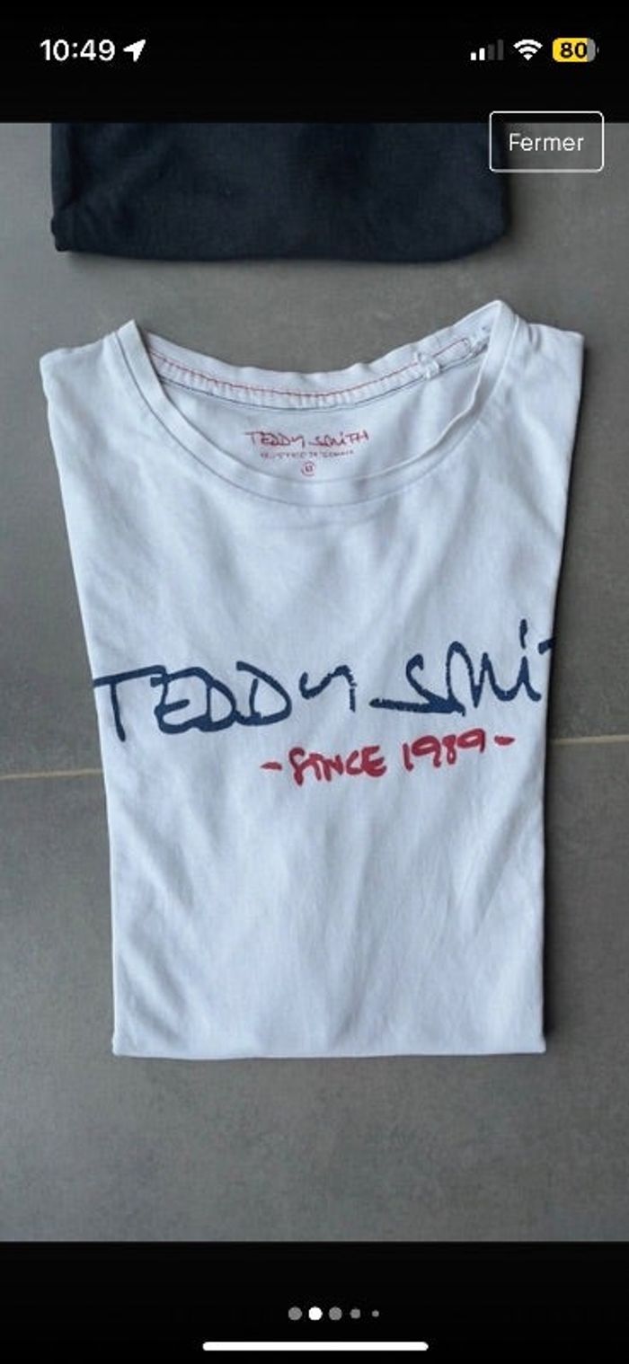 Tee shirt Teddy Smith Homme