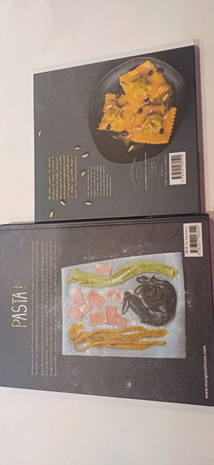 Lot 2 livres de recettes pour faire des pâtes - photo numéro 2