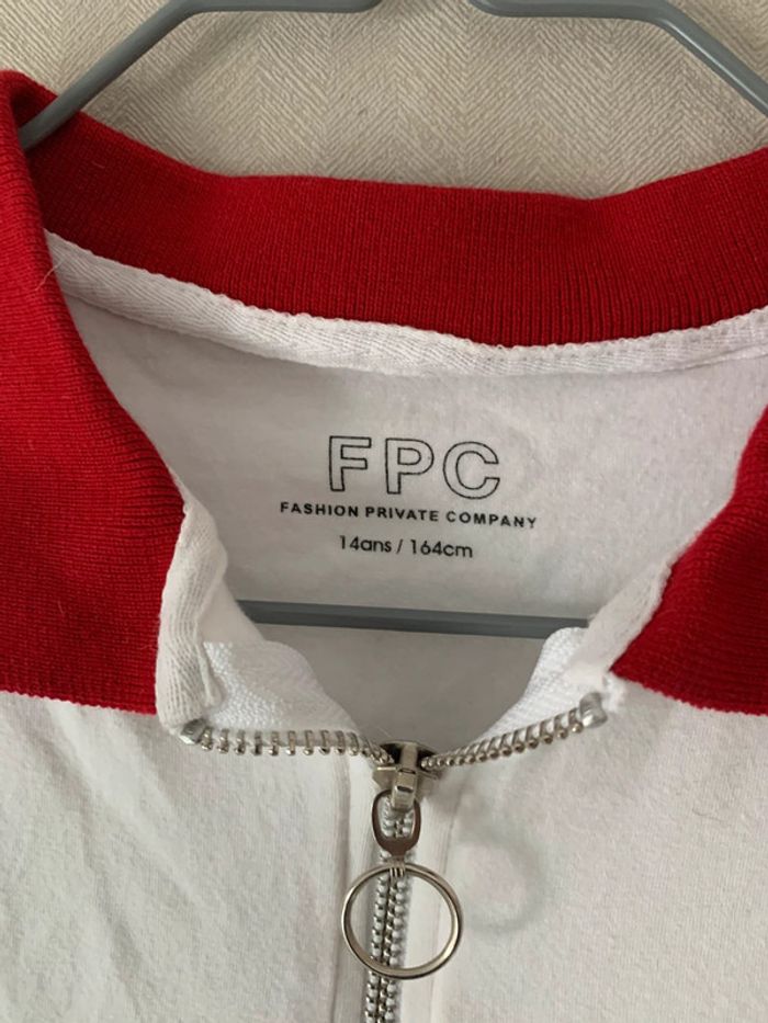 Polo bleu blanc rouge - photo numéro 3