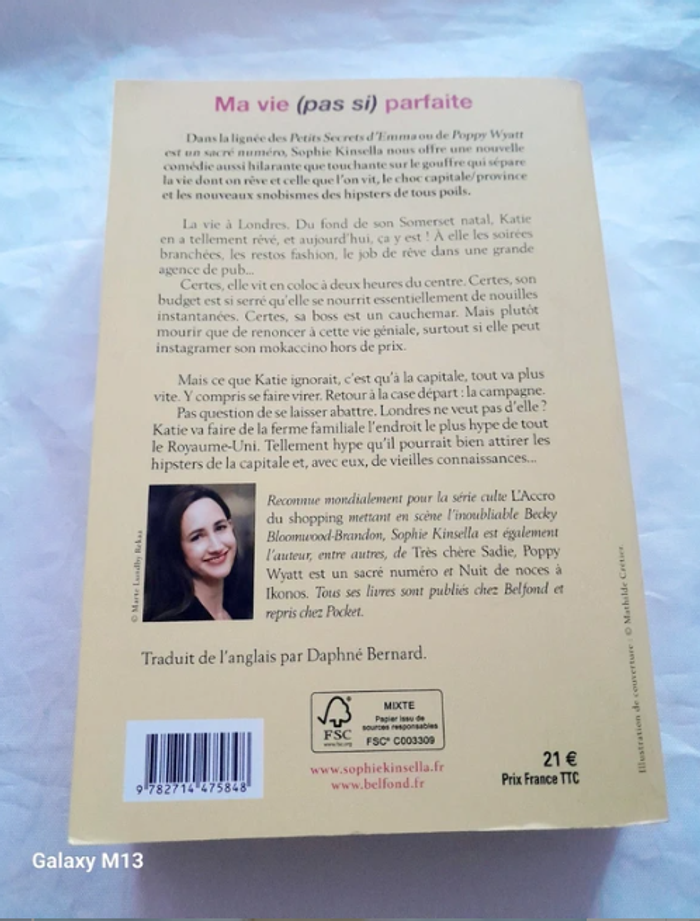 Ma vie pas si parfaite Sophie Kinsella - photo numéro 2