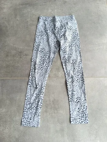 Legging léopard coeur