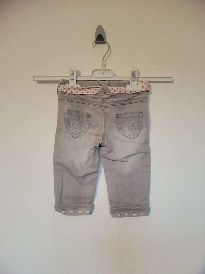 jean pantalon pour bébé fille 6 mois Kimbaloo - photo numéro 2