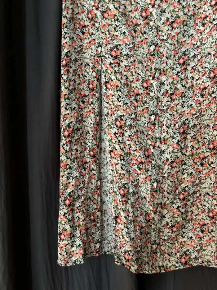 Jupe longue à fleurs effet liberty - photo numéro 3
