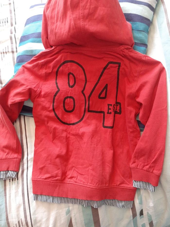 Tee-shirt 2 en 1 effet chemise col - photo numéro 6