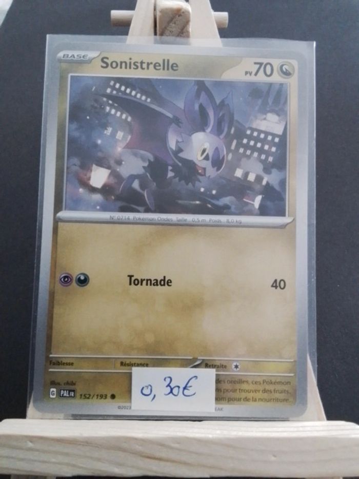 Carte Pokémon Sonistrelle 152/193