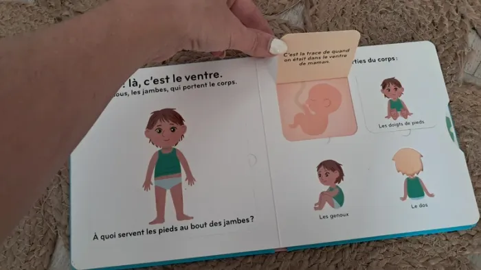 Livre Le corps Mon imagier animé - photo numéro 3
