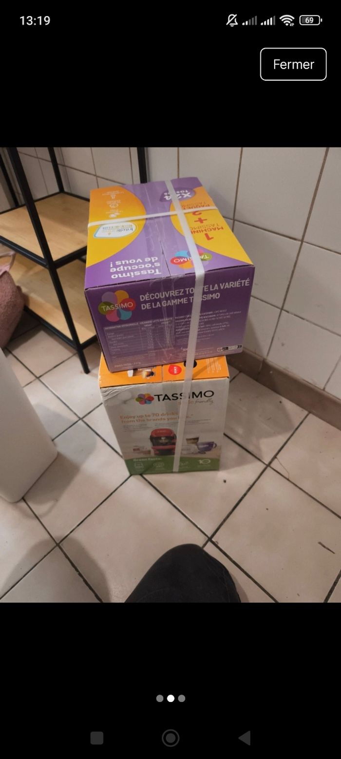 Cafetière Tassimo neuve - photo numéro 2