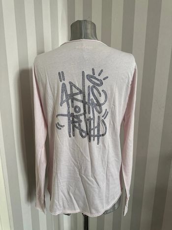 T-shirt Zadig et Voltaire T:M rose pale