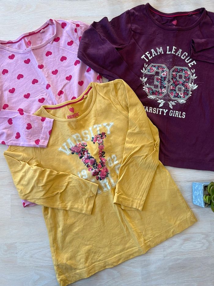 Lot de 3 t-shirts manches longues 2-4 ans