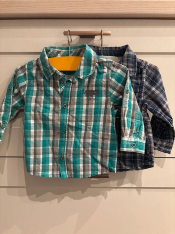 Lot de 2 chemises manches longues Obaibi