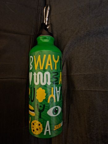 Gourde en métal SUBWAY - Édition Collector - NEUVE