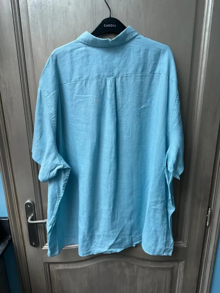 Chemise légère été Taillissime bleu clair - photo numéro 9
