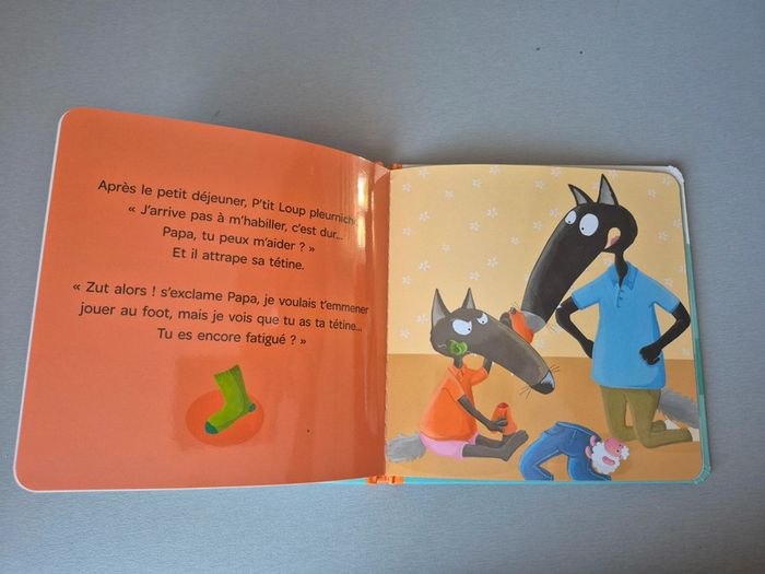 Livre petit loup - photo numéro 3