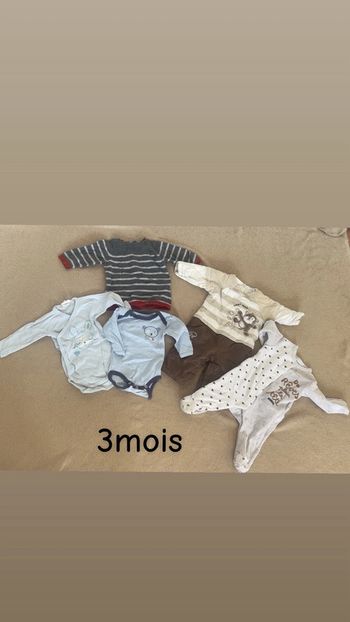 Lot garçon 3mois