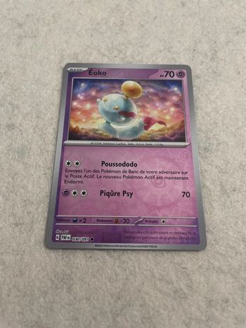 Carte Pokémon Éoko 030/091 Reverse Destinées De Paldéa 4.5 FR