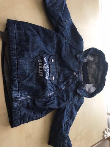 Manteau doublé polaire verbaudet 9 mois