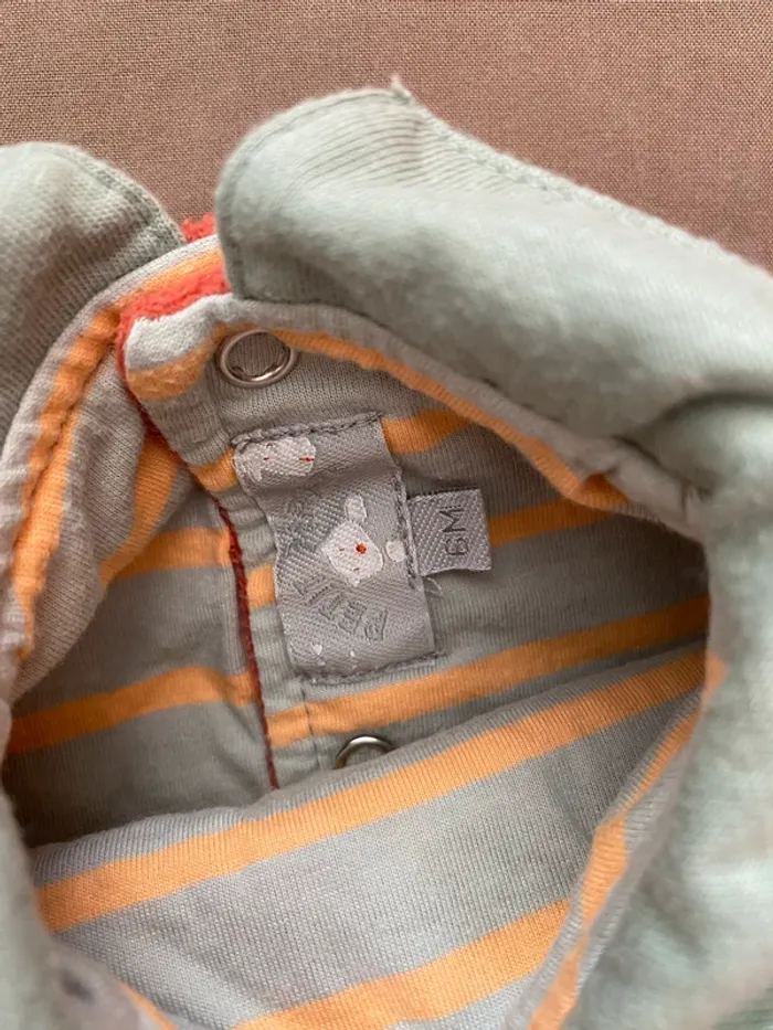 Pull brique avec petit col - photo numéro 6