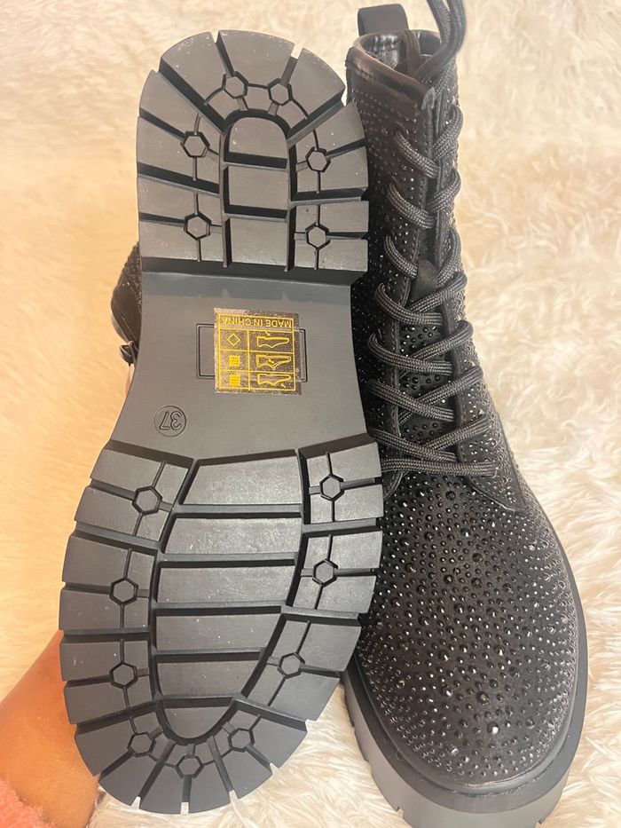 Bottines  à strass - photo numéro 3