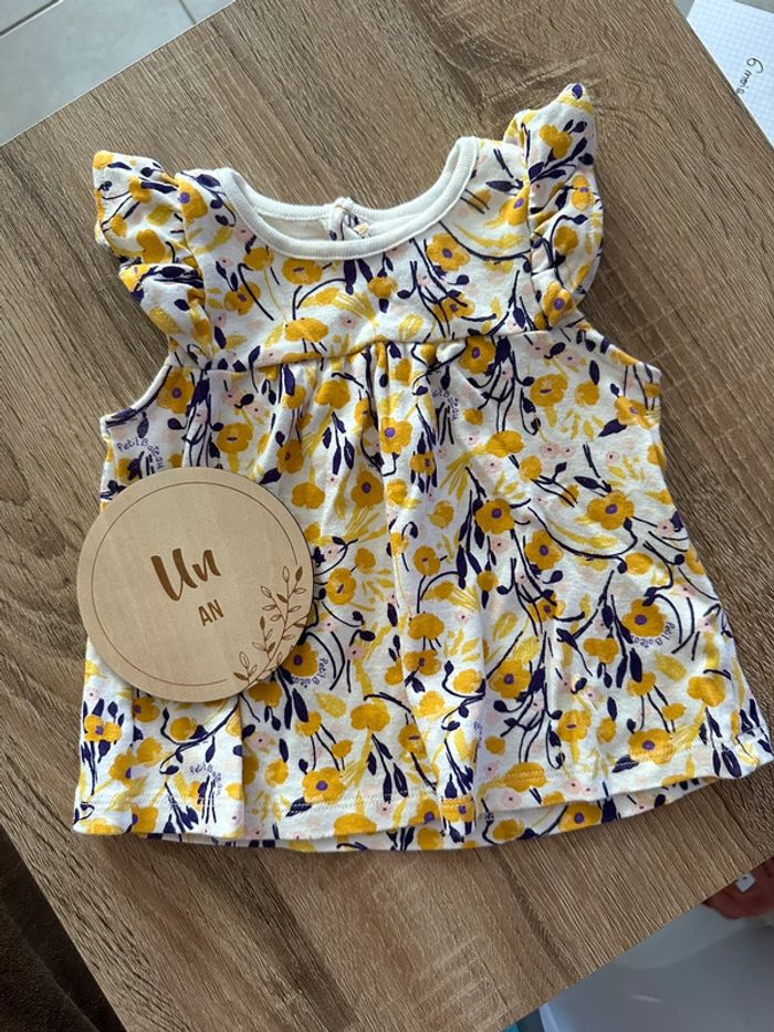 Tee shirt petit bateau 12 mois