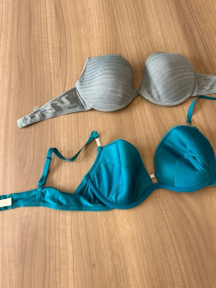 Lot de 2 soutien gorge 80C - photo numéro 2