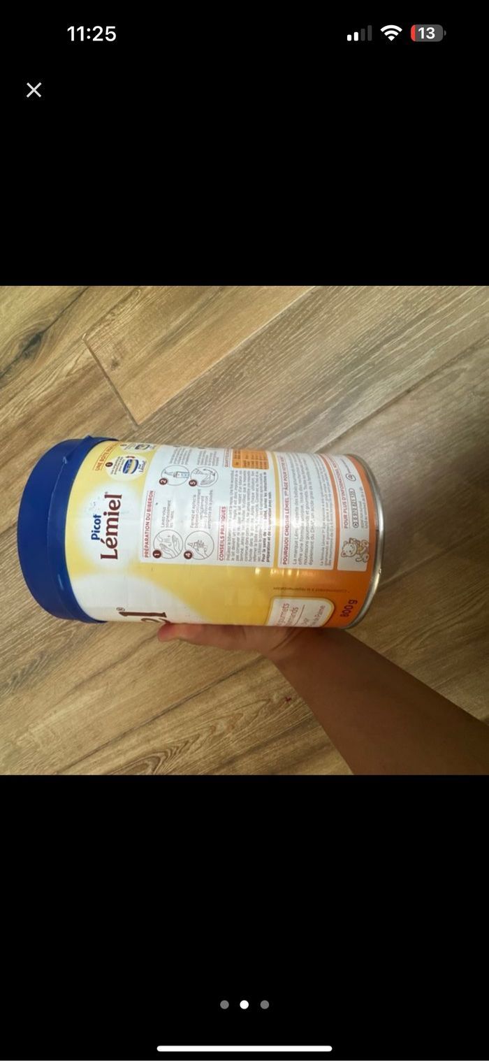 Lait picot lemiel taille 1 neuf - photo numéro 2