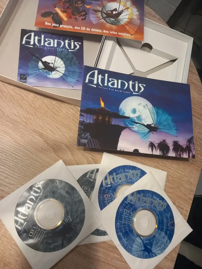 Coffret jeu PC Atlantis 1 et 2 - photo numéro 3