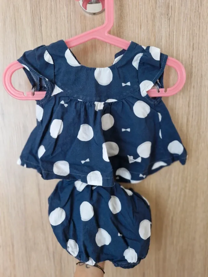 Ensemble blouse + bloomer