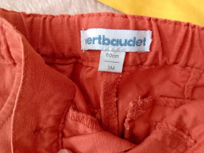 Ensemble bébé garçon T3 mois (short et tee-shirt) - Verbaudet - photo numéro 3