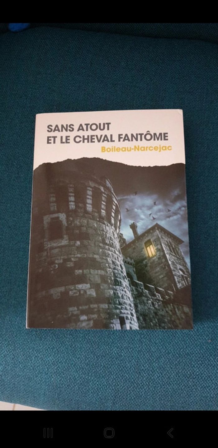 Livre Sans atout et le cheval fantôme de Boileau-narcejac