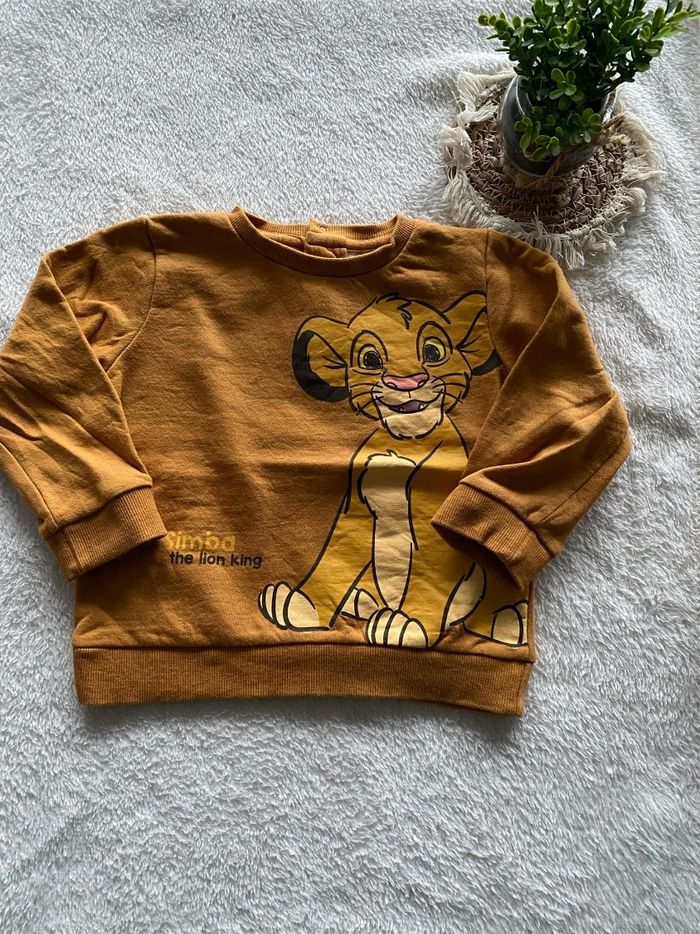 Pull roi lion simba disney 18 mois