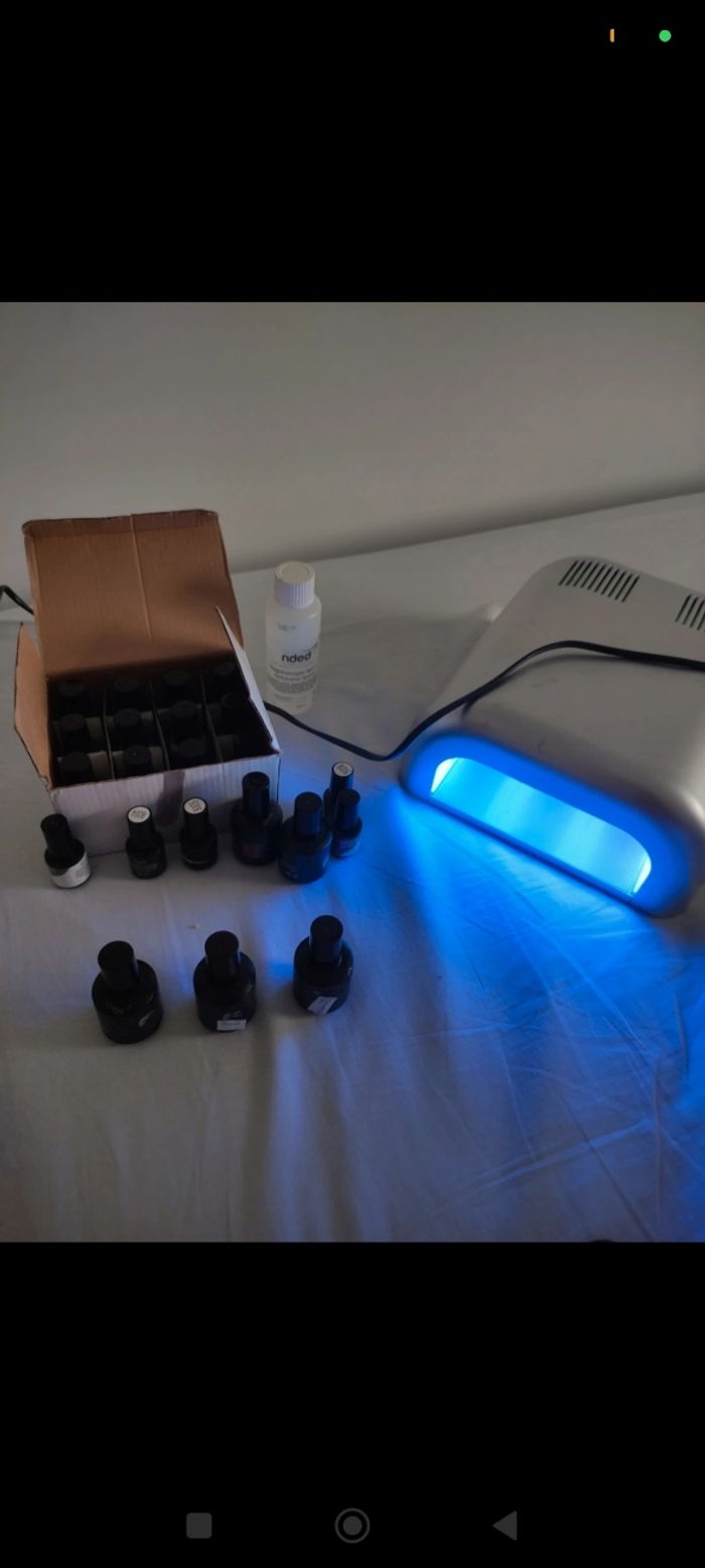 Vernis+ lampe uv