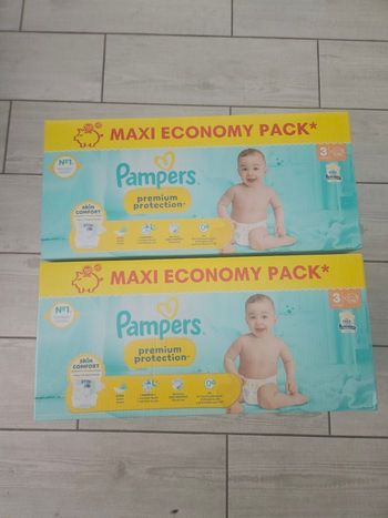 Pampers prenium protection taille 3
