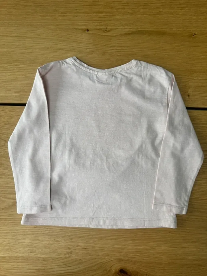 Ensemble jogging 3 pièces dégradé de rose - Taille 3 Ans - photo numéro 8