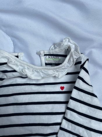 TEE shirt manche longue Kiabi