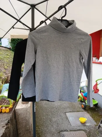 Lot col roulé jumeaux