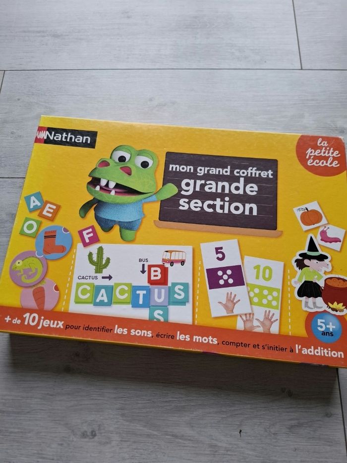 Jeu mon grand coffret grande section complet