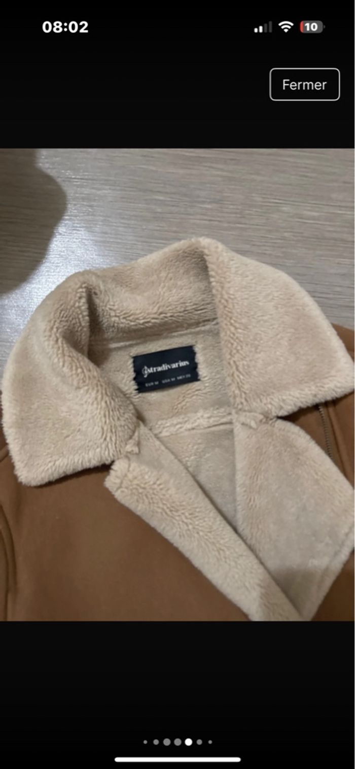 Stradivarius blouson taille m très bon état - photo numéro 4