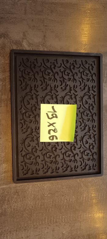 Tapis Guy Demarle petit cadre inox